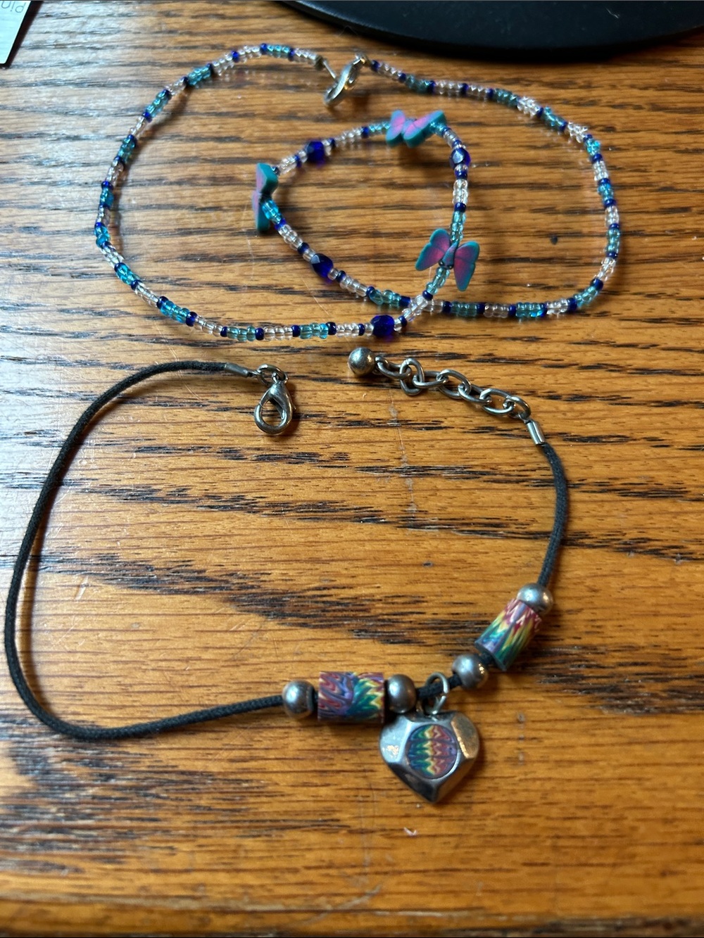 Handcrafted Multicolor Beaded Necklace and Bracelet Set
